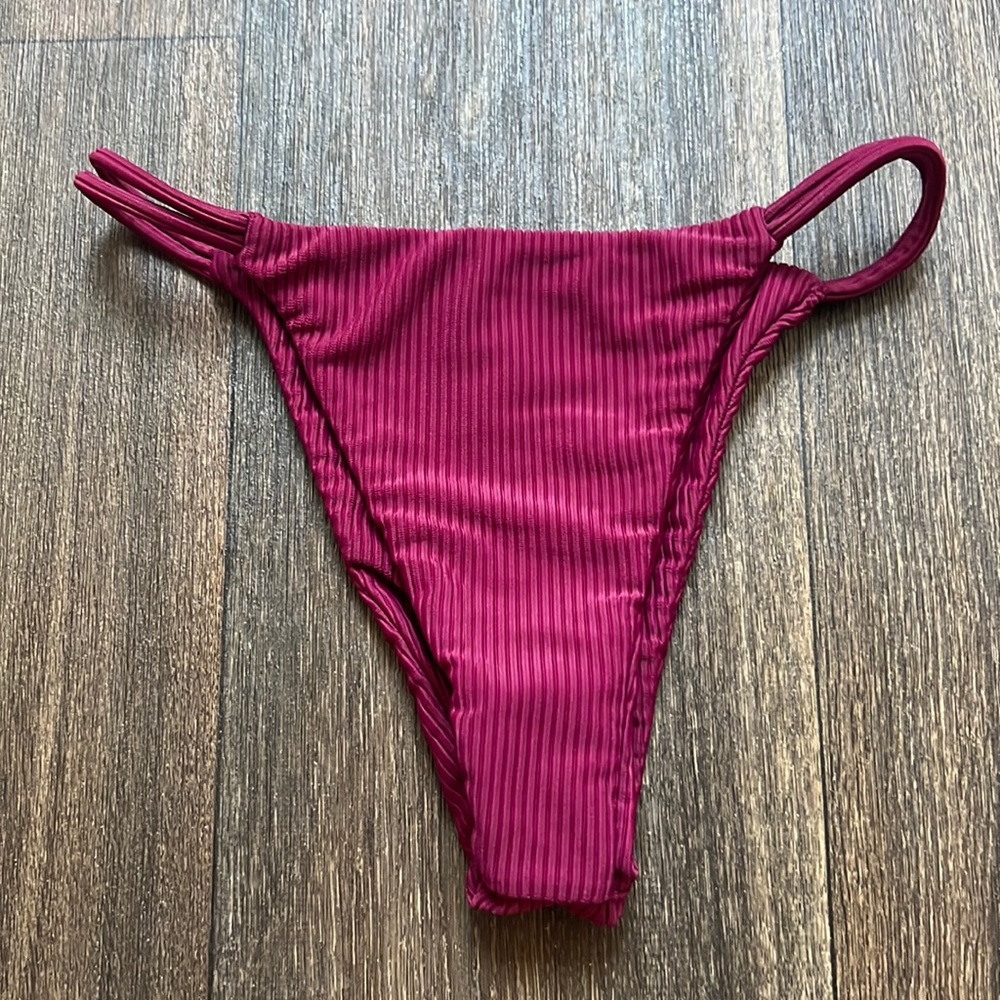 Juillet Purple Bikini Bottom